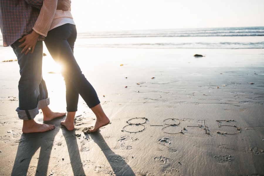 Jeremy + Gina Engagement at Blacks Beach — photo 2