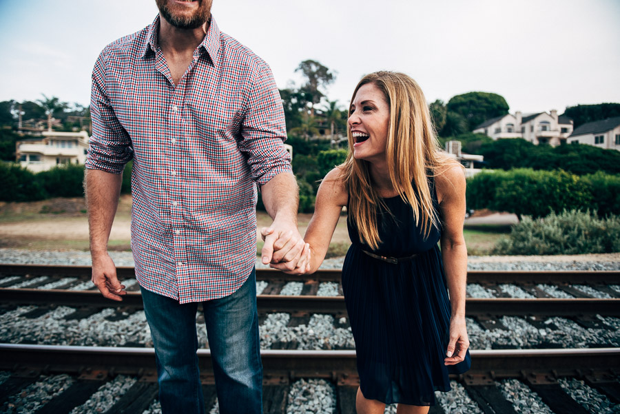 Kevin + Monetta Engagement at Del Mar Beach — photo 17